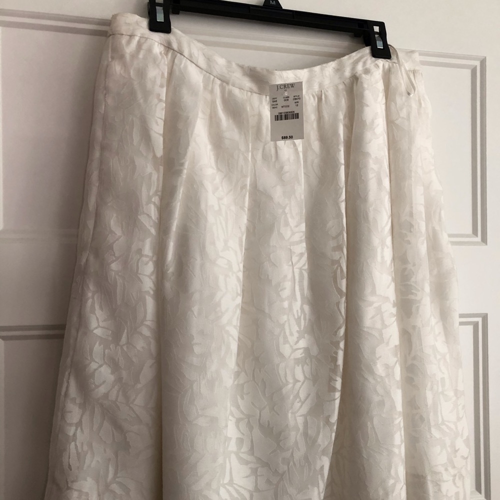 Knee length skirt